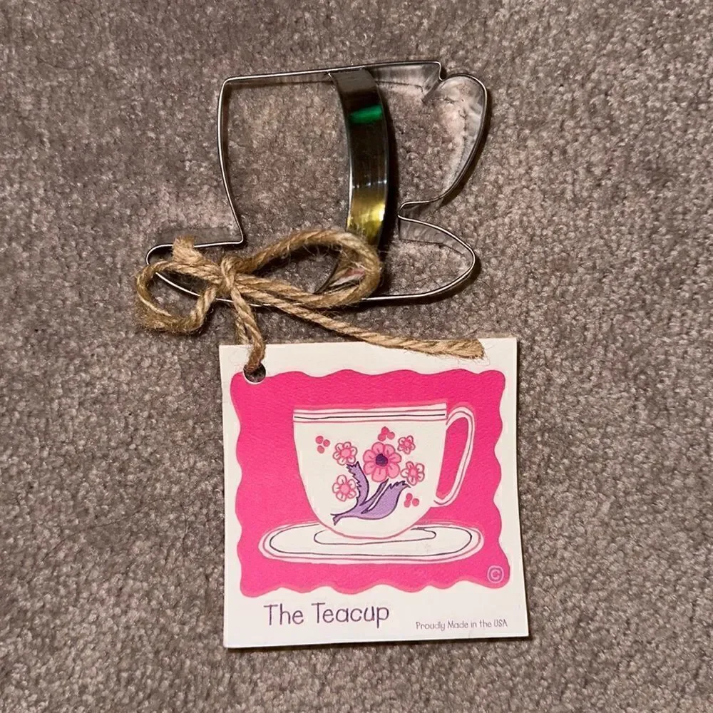 Anne Clark “The Teacup” Cookie Cutter!